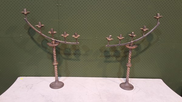 Lot 35 - CANDLESTICKS