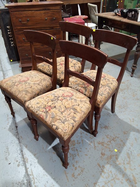 Lot 278 - DINING CHAIRS