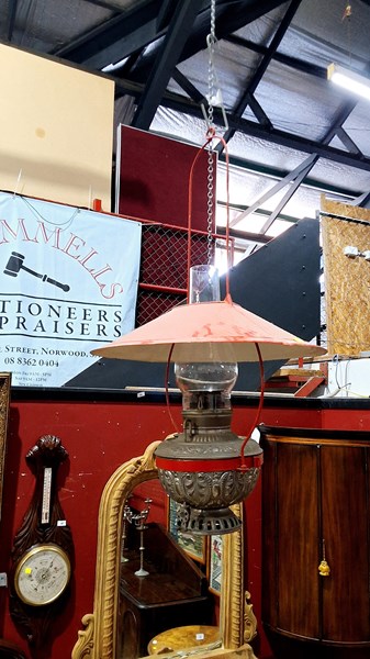 Lot 49 - KEROSENE LAMP