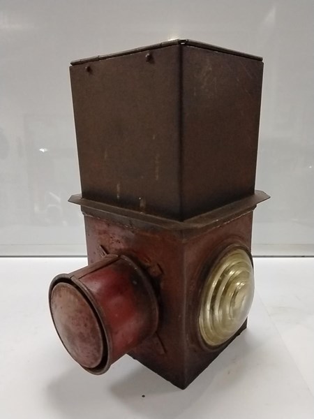 Lot 1272 - RAIL LAMP