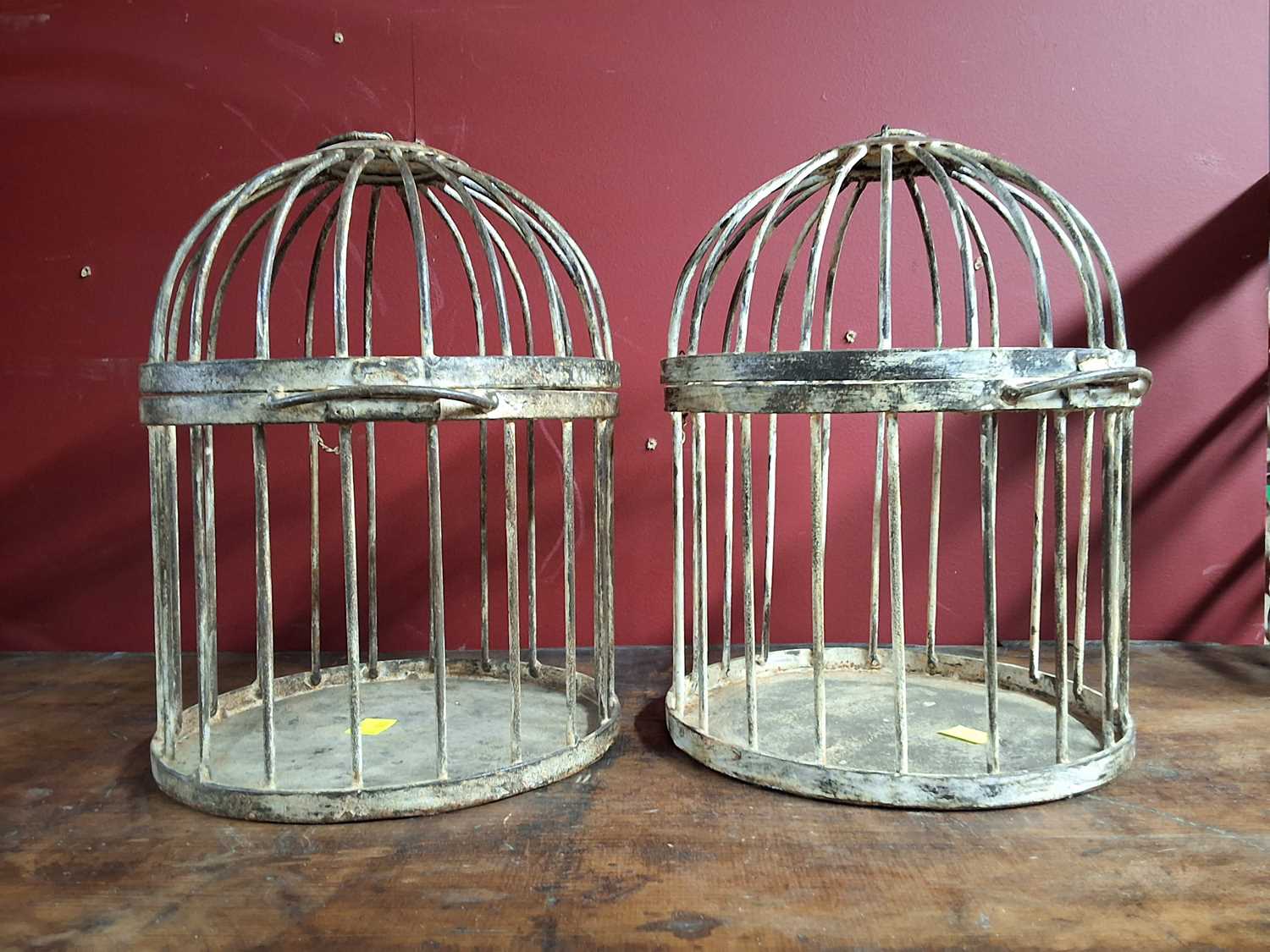 Lot 22 - BIRD CAGES