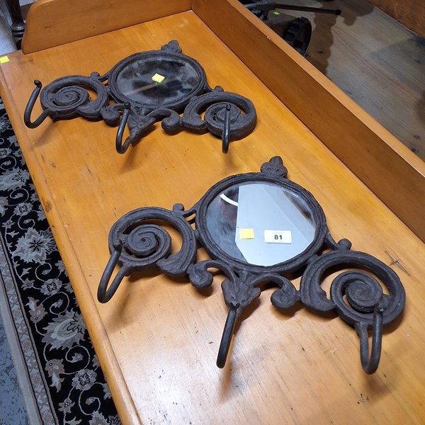Lot 81 - COAT HOOKS