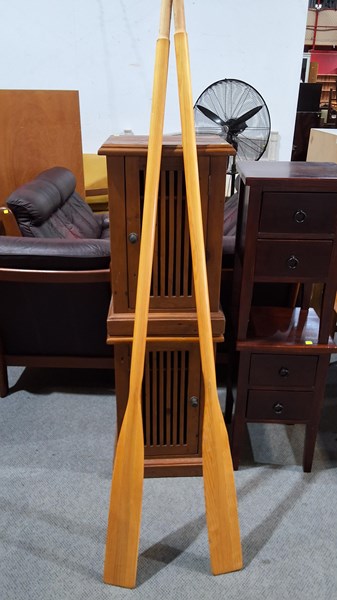 Lot 432 - ROWING OARS
