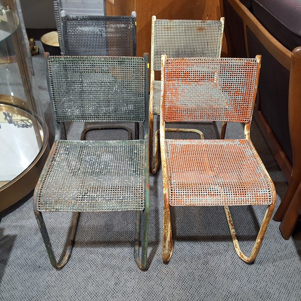 Lot 380 - TENNIS CHAIRS
