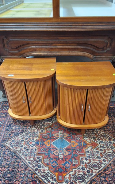 Lot 650 - BEDSIDE CABINETS