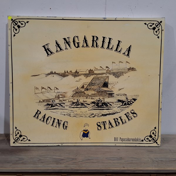 Lot 422 - ADVERTISING SIGN