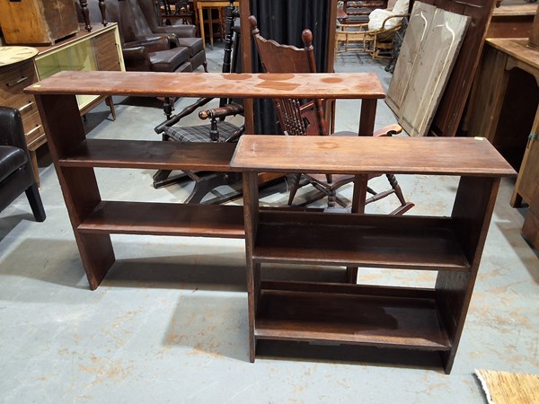 Lot 282 - BOOKSHELVES