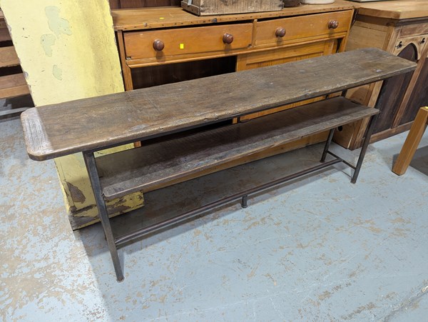 Lot 518 - SCHOOL BENCH