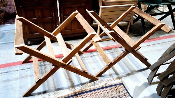 Lot 641 - TRESTLE LEGS