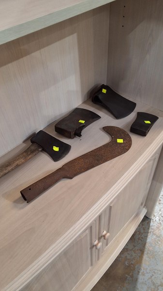 Lot 586 - AXE HEADS