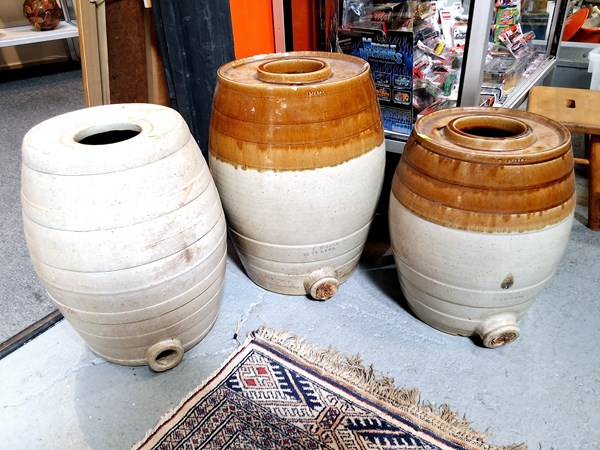 Lot 521 - STONEWARE JUGS