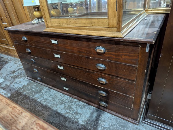 Lot 172 - PLAN DRAWERS