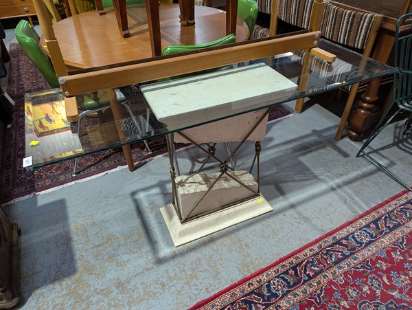 Lot 557 - CONSOLE TABLE