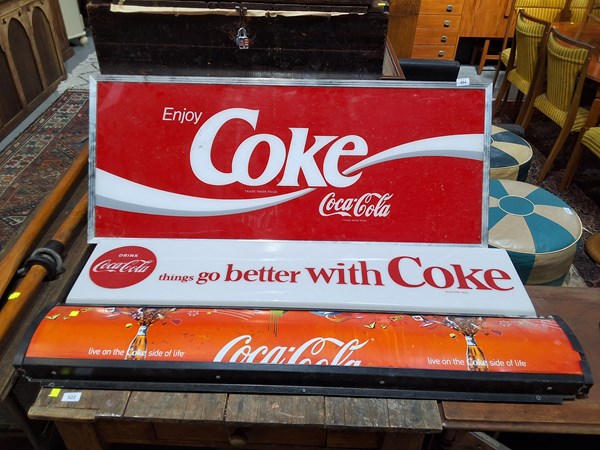 Lot 484 - COCA-COLA ADVERTISING