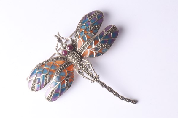 Lot 1003 - SILVER PENDANT/BROOCH