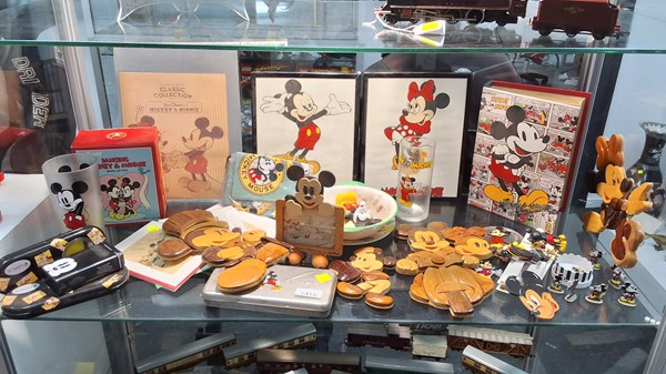 Lot 1416 - MICKEY MOUSE COLLECTABLES