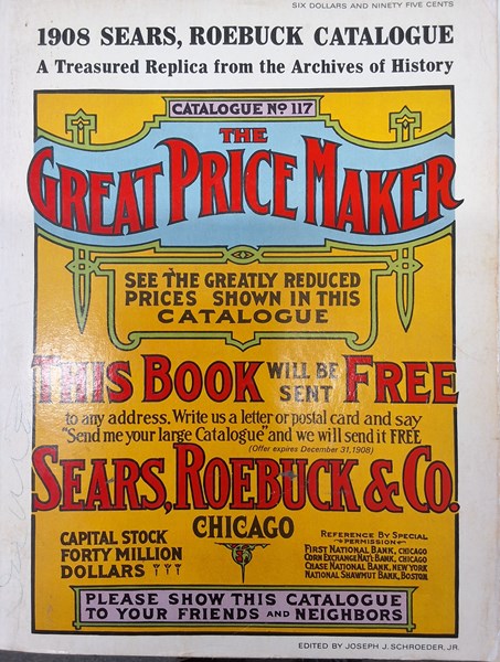 Lot 1156 - SEARS CATALOGUE