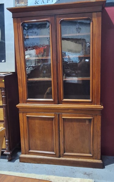 Lot 35 - BOOKCASE