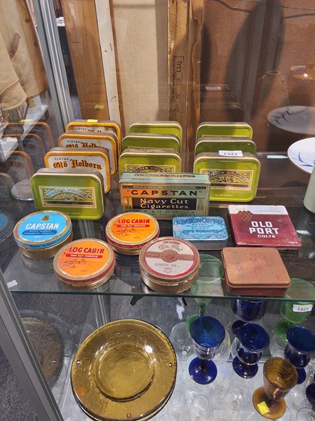 Lot 1322 - TOBACCO TINS