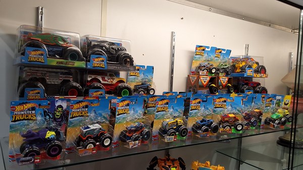 Lot 1354 - MONSTER TRUCK TOYS