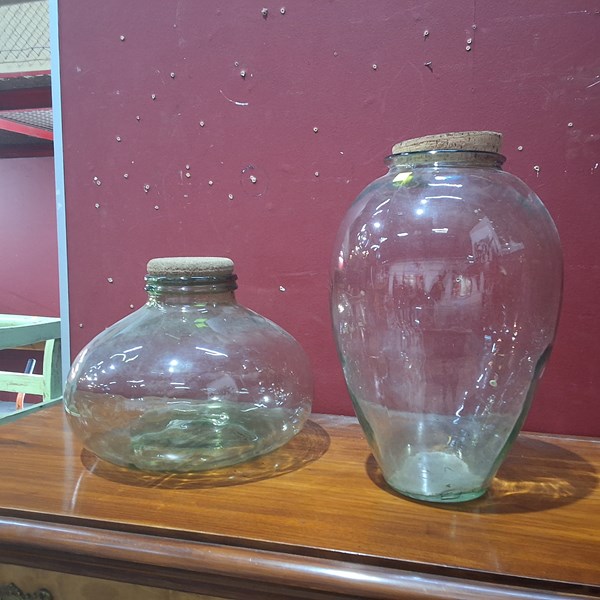 Lot 41 - GLASS JARS