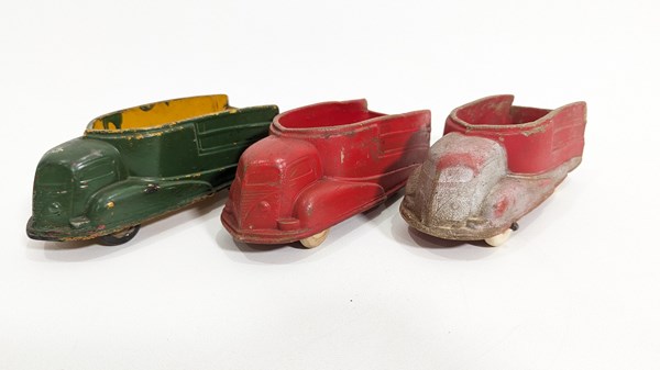 Lot 97 - RUBBER TRUCKS