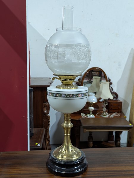 Lot 2 - SPIRIT LAMP