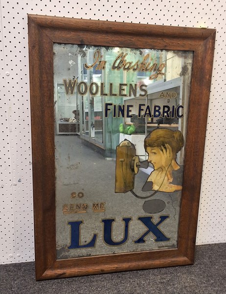 Lot 1416 - ADVERTISING MIRROR