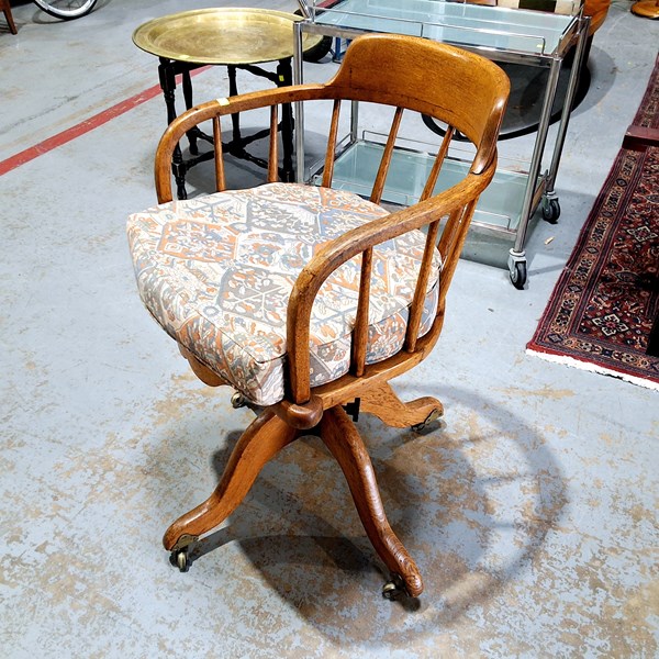 Lot 50 - CAPTAINS CHAIR