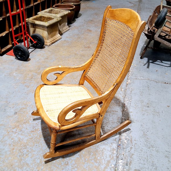 Lot 309 - ROCKING CHAIR