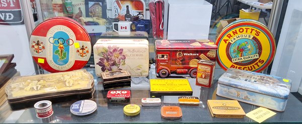 Lot 1429 - VINTAGE TINS