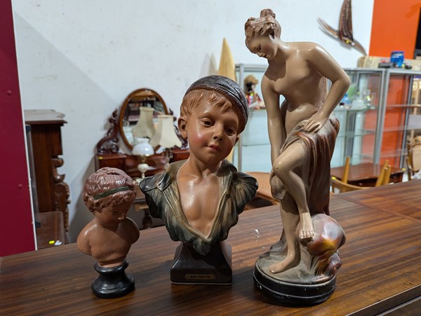 Lot 10 - PLASTER STATUES