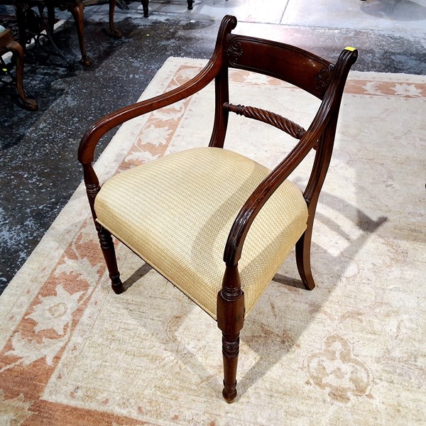 Lot 36 - REGENCY CHAIR