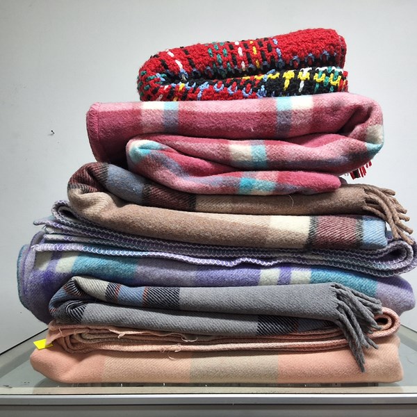 Lot 1418 - WOOLLEN BLANKETS