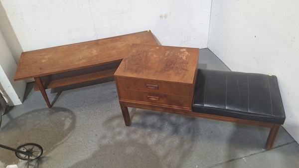 Lot 343 - MID CENTURY FURNITURE