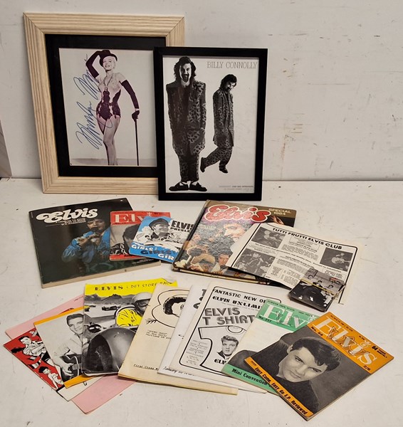 Lot 1455 - CELEBRITY EPHEMERA