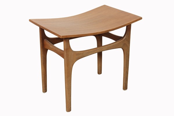 Lot 65 - TEAK STOOL