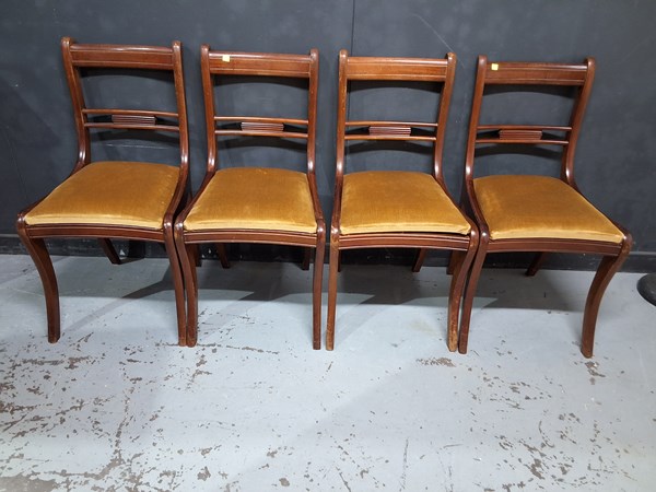 Lot 150 - DINING CHAIRS