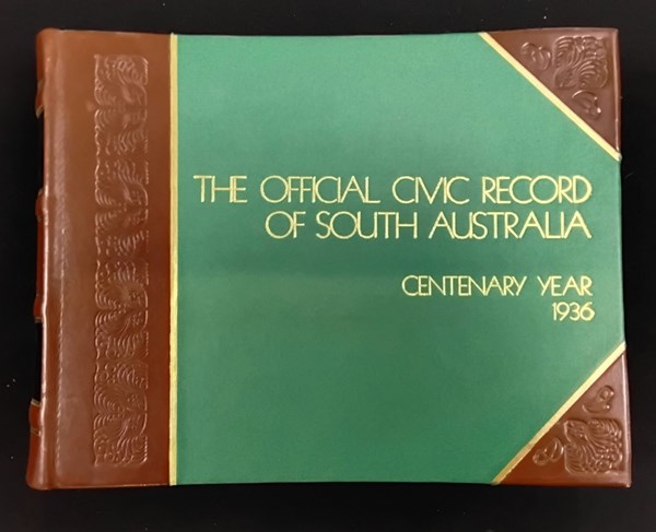 Lot 1155 - OFFICIAL CIVIC RECORD OF SA 1936