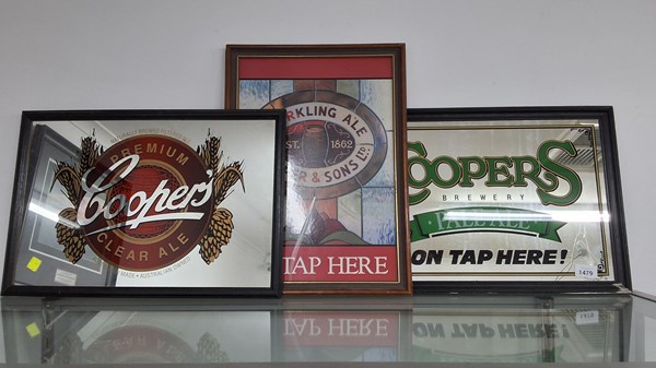 Lot 1479 - BAR ROOM MIRRORS