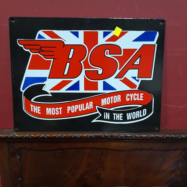 Lot 1427 - VINTAGE STYLE ENAMEL SIGN