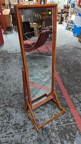 Lot 428 - CHEVAL MIRROR