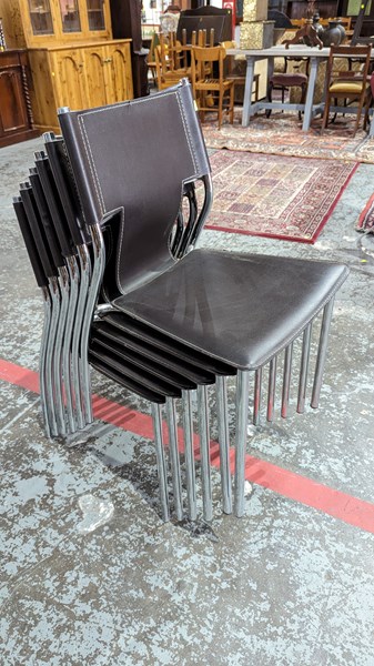 Lot 416 - STACKABLE CHAIRS