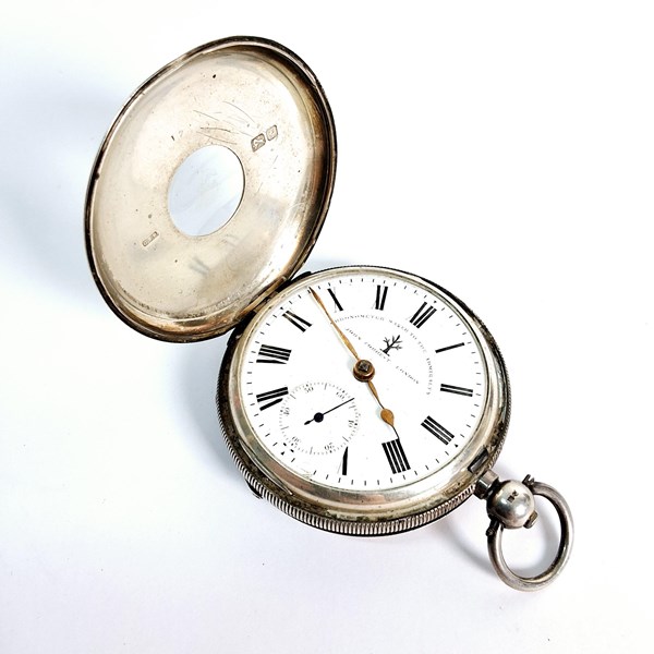 Lot 1088 - SILVER POCKETWATCH