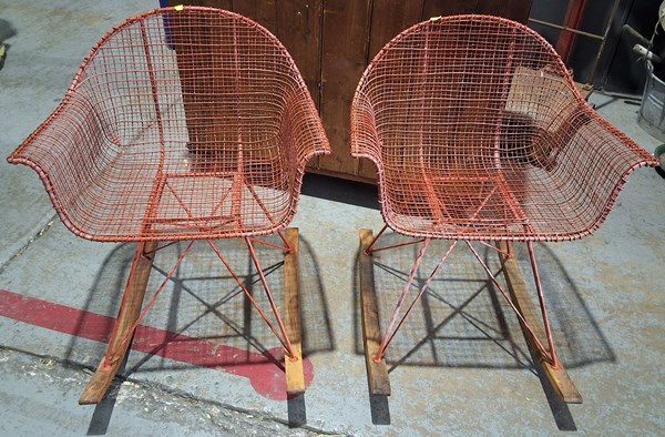 Lot 371 - ROCKING CHAIRS