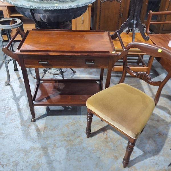 Lot 333 - TRAYMOBILE AND CHAIR