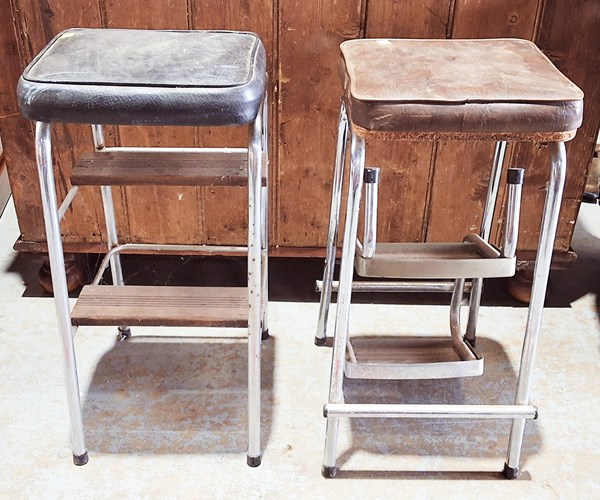 Lot 215 - STEP STOOLS