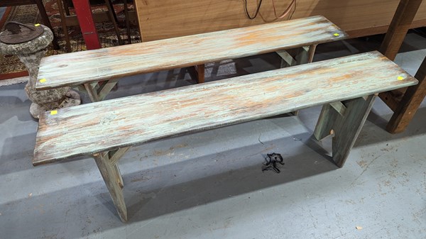 Lot 12 - OUTDOOR BENCHES