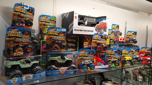 Lot 1446 - MONSTER TRUCK TOYS