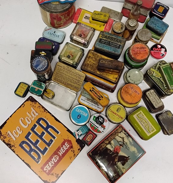 Lot 1453 - VINTAGE TINS